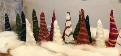 3D felt Christmas trees workshop - Fri 27th Nov 2026, 10:00-16:30