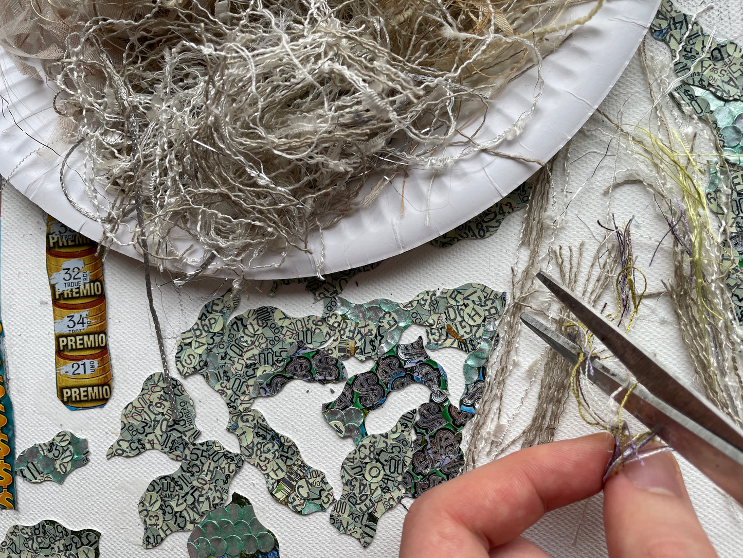 Recycled collage art workshop - Sat 13th June 2026, 13:30-16:30