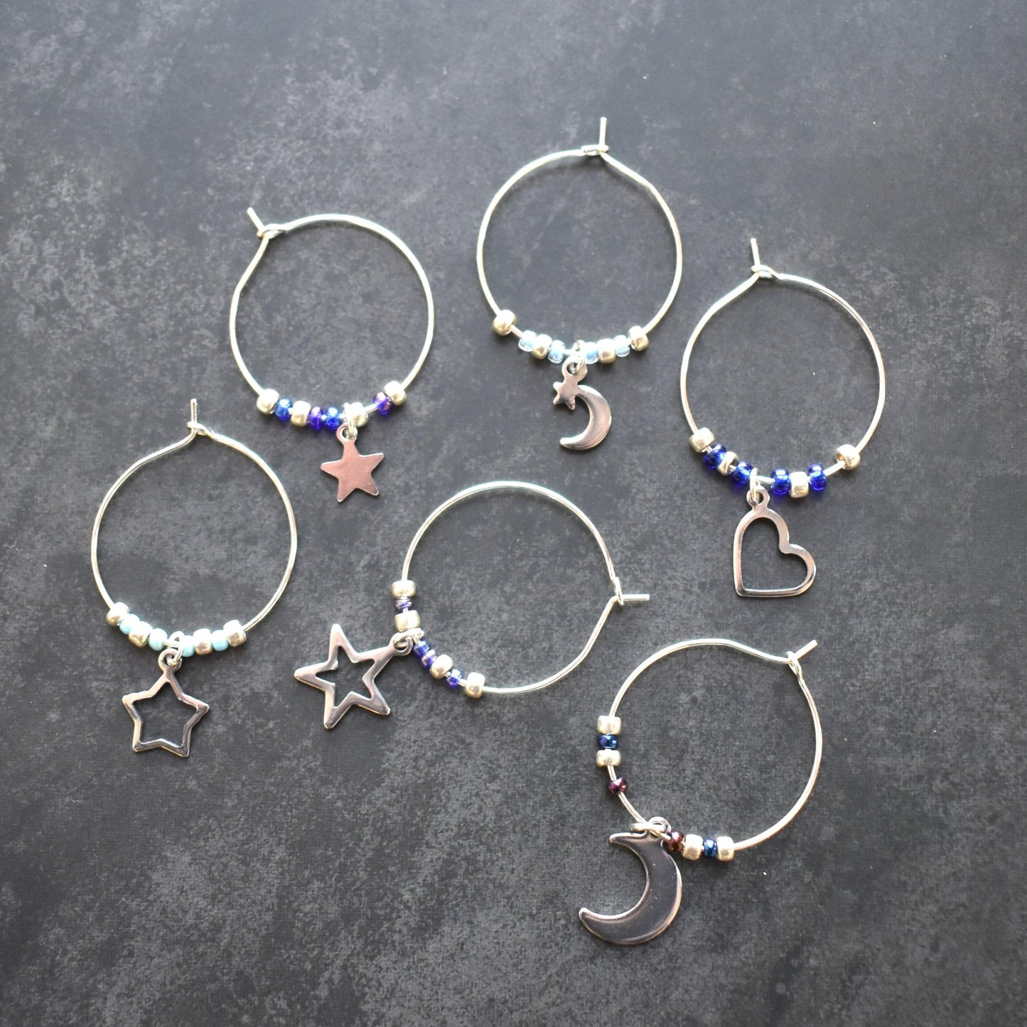 Wine Glass Charms