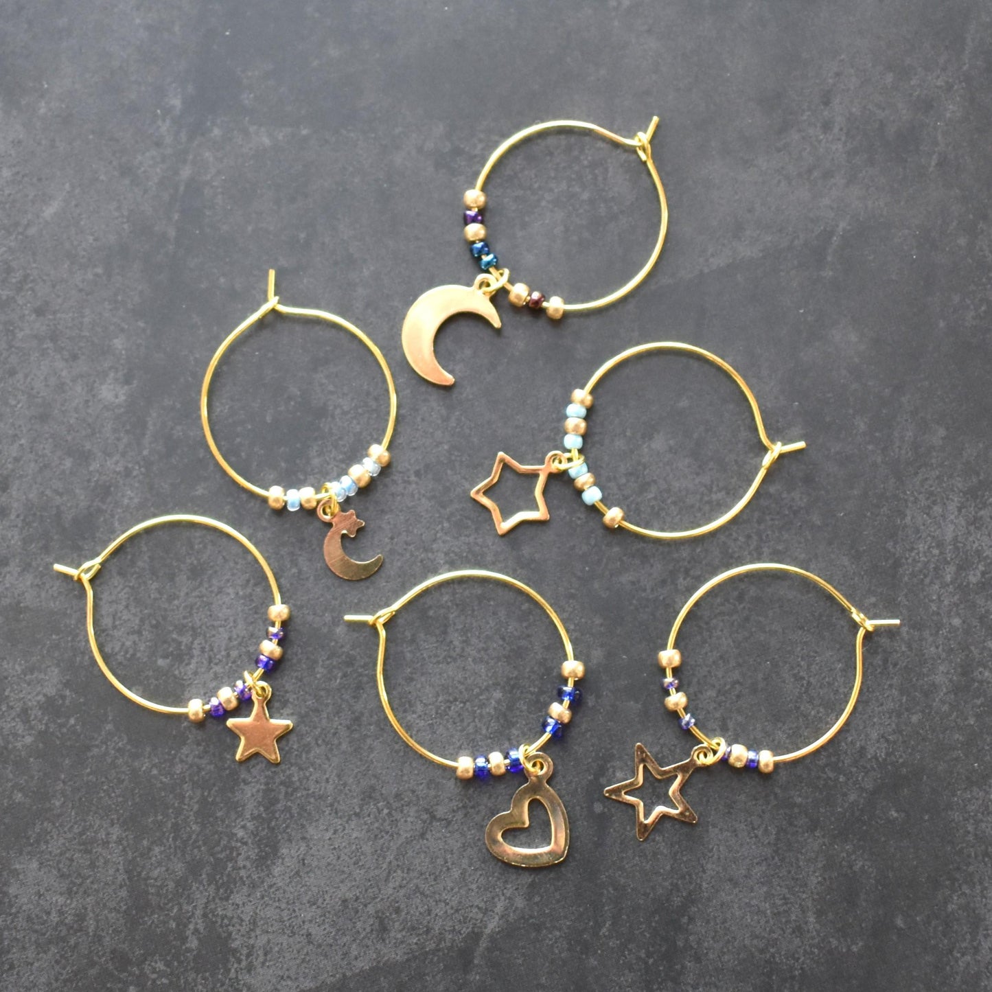 Wine Glass Charms