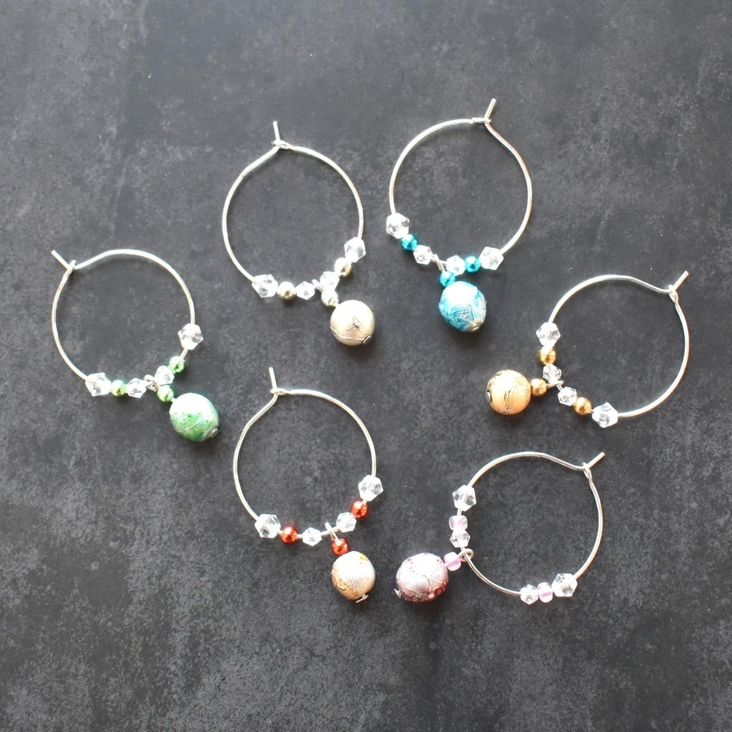 Wine Glass Charms