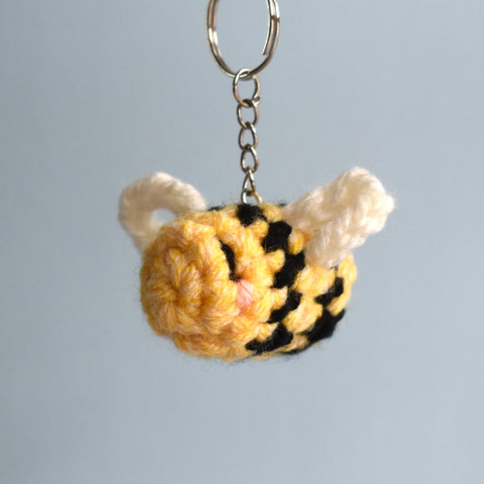 Crocheted keyring
