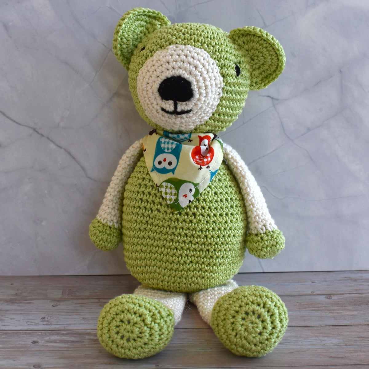 Crocheted bear (large)