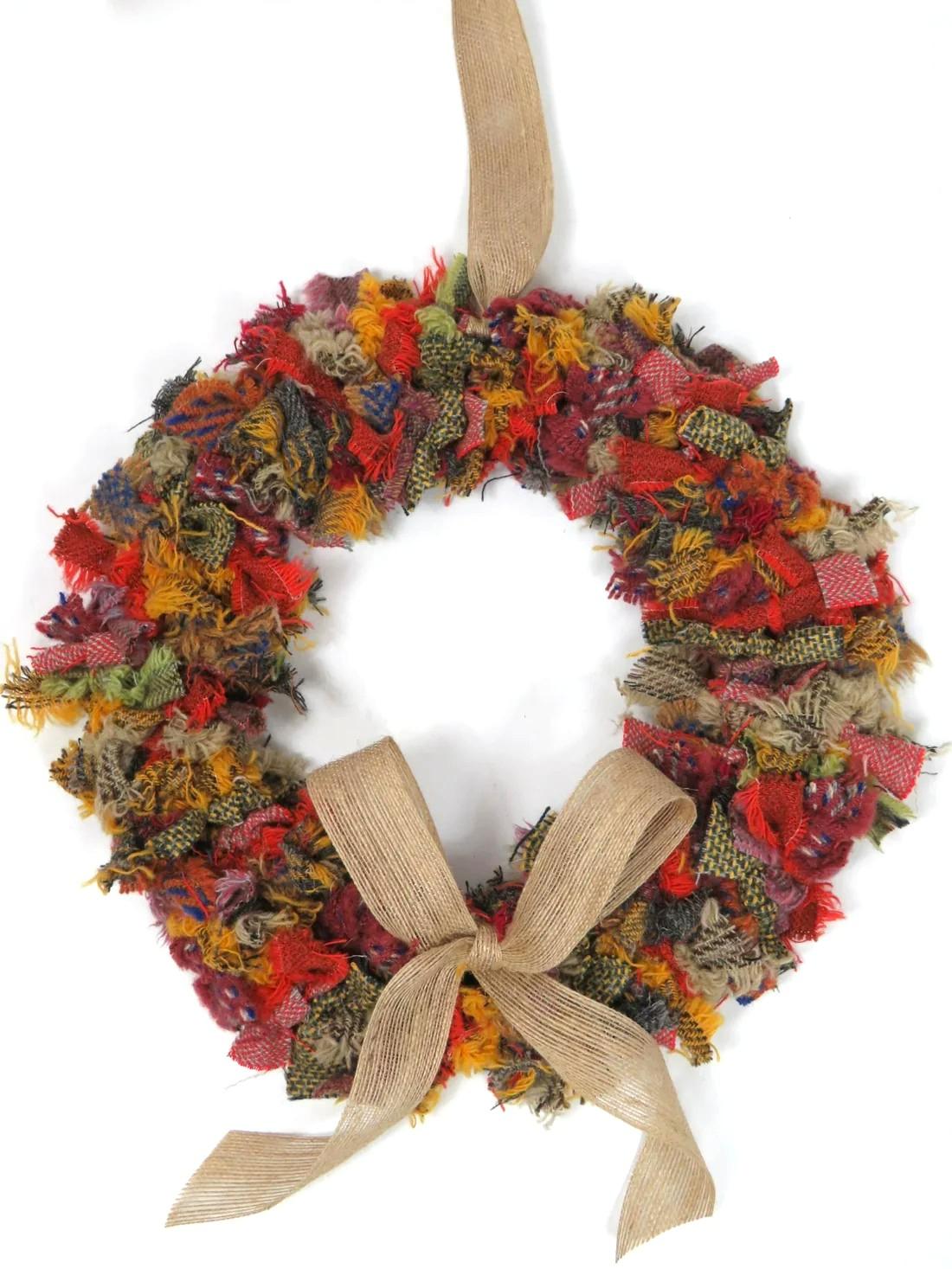 Rag wreath kit