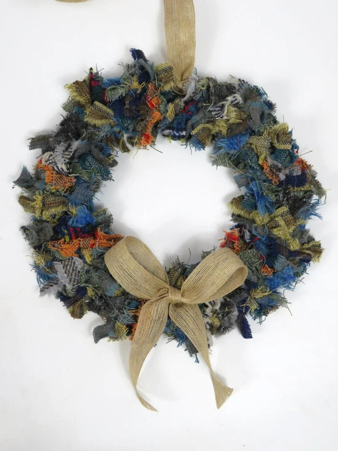 Rag wreath kit